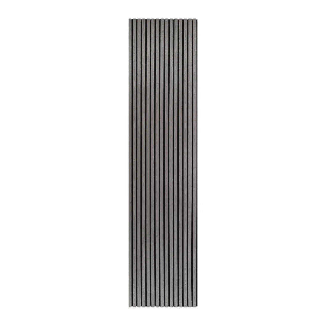 Pack Of x2 Large Acoustic Wall Panel Grey Oak 2.95m