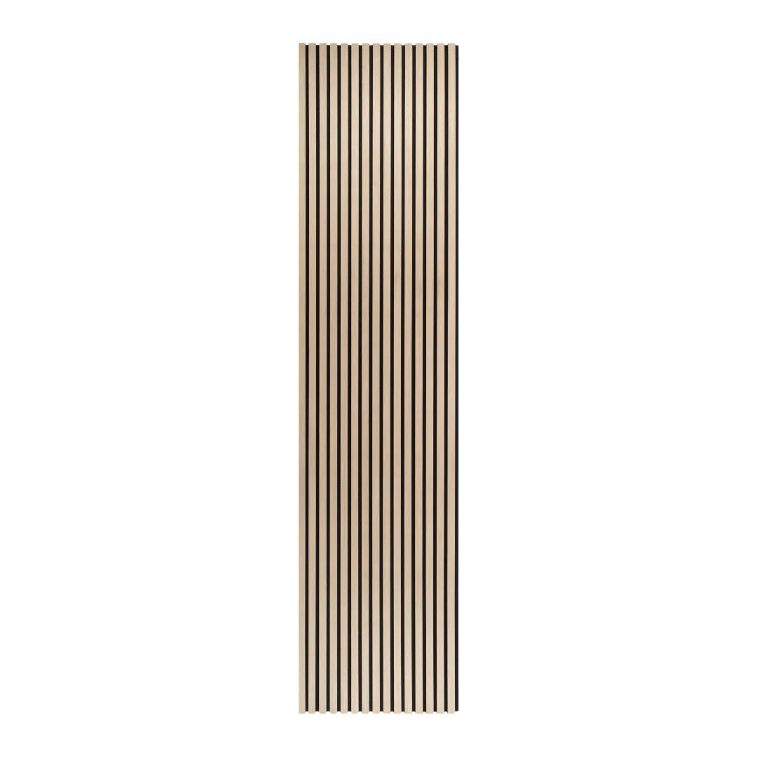 Large Acoustic Wall Panel Light Oak 2.95m